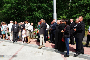 Zjazd Strzebielinkowców - odsłonięcie tablicy pamiątkowej - 17.08.2014