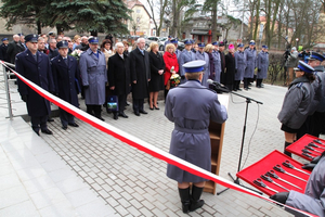 Otwarcie rozbudowanej i zmodernizowanej siedzib KP Policji w Wejherowie - 23.03.2016