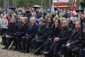 Uroczystość patriotyczna w Piaśnicy