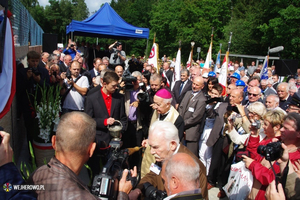 Zjazd Strzebielinkowców - odsłonięcie tablicy pamiątkowej - 17.08.2014