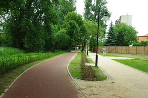 Ścieżka rowerowa wzdluż Cedronu w Wejherowie - 04.06.2013