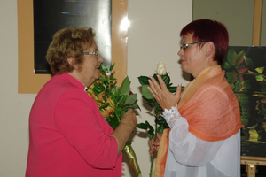 Promocja wierszy Bogny Zubrzyckiej,finisaż Aliny Adamczyk - 27.09.2012