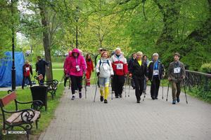 Rajd Nordic Walking w parku - 10.05.2014