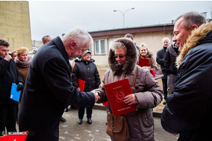 Nowy budynek socjalny przy ul. Iwaszkiewicza w Wejherowie - 27.01.2015