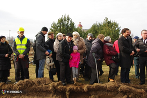 Rozpoczęcie budowy nowego kościoła na Śmiechowie - 02.03.2015