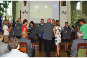 Wyróżnienia z okazji Święta Policji - 24.07.2014