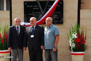 Zjazd Strzebielinkowców - odsłonięcie tablicy pamiątkowej - 17.08.2014