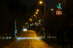 Iluminacje świąteczne w Wejherowie