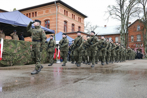 Przysięga w Batalionie Dowodzenia MW