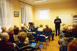 Spotkanie z poetą Zbigniewem Jablońskim w WUTW YMCA - 05.02. 2014