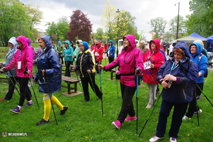 Rajd Nordic Walking w parku - 10.05.2014