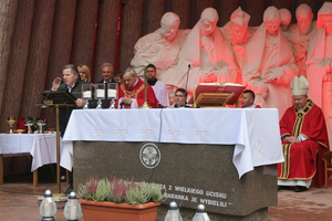 Uroczystość w Sanktuarium Piaśnickim