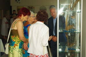 Wystawa malarstwa Longiny Wysockiej w bibliotece - 24.07.2014