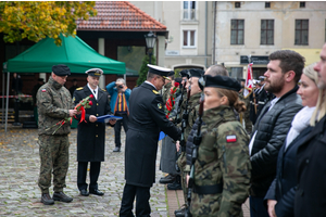 Uroczyste ślubowanie żołnierzy na Placu Jakuba Wejhera