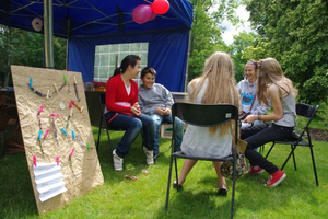 Wystawa  warsztatów letnich WCK w Parku Miejskim - 13.07.2012