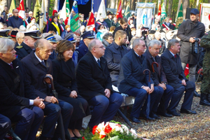 Uroczystość patriotyczna w Piaśnicy