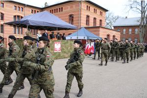 Przysięga w Batalionie Dowodzenia MW