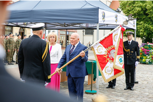 Sztandar wojskowy dla Batalionu Dowodzenia Marynarki Wojennej w Wejherowie