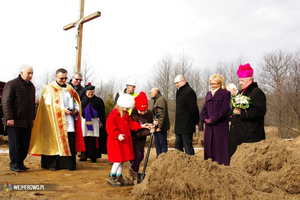 Rozpoczęcie budowy nowego kościoła na Śmiechowie - 02.03.2015