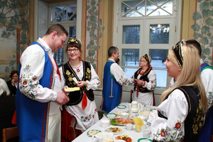 Spotkanie Zrzeszeńców w muzeum kaszubskim