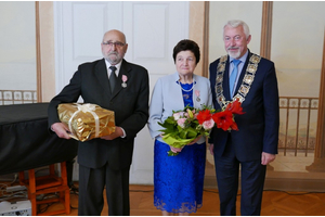 Medale dla Małżonków-Jubilatów