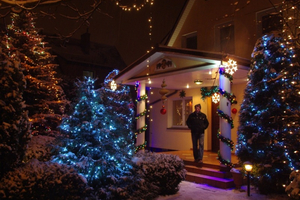 Komisja oceniała dekoracje świąteczne posesji - 08.01.2013