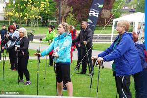 Rajd Nordic Walking w parku - 10.05.2014