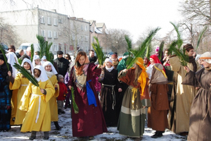 Niedziela Palmowa - Wjazd Chrystusa do Jerozlimy Kaszzubskiej - 23.03.2013