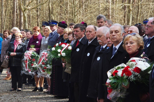 Uroczystość w Piaśnicy z okazji Miesiąca Pamięci Narodowej - 20.04.2013