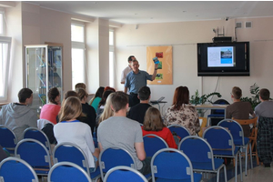 Spotkanie w bibliotece o historii ratusza - 29.05.2013