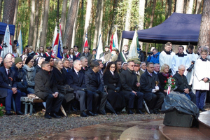 Uroczystość patriotyczna w Piaśnicy