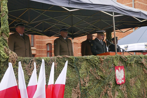 Przysięga w Batalionie Dowodzenia MW