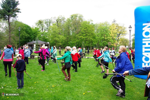 Rajd Nordic Walking w parku - 10.05.2014