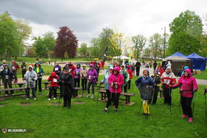 Rajd Nordic Walking w parku - 10.05.2014