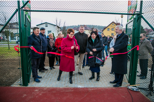 Boisko na osiedlu Sucharskiego gotowe	 - 26.11.2015