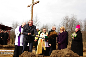 Rozpoczęcie budowy nowego kościoła na Śmiechowie - 02.03.2015