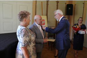 Medale dla Złotcyh Jubilatów