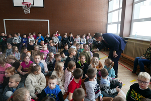 Spotkania szachisty Michała Kanarkiewicza w szkołach