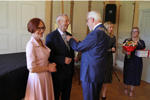 Medale dla Złotcyh Jubilatów
