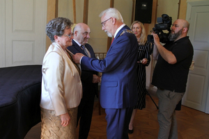 Medale dla Złotcyh Jubilatów