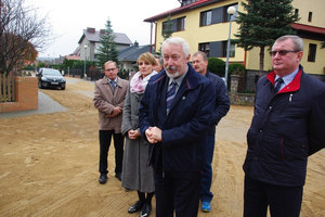 Odbiór 4 ulic - Zielnej, Złotej, Modrej i Uroczej - 03.11.2015