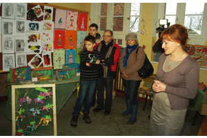 Wystawa ArtFerie w Gimnazjum nr1 - 22.02.2013