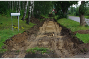 Budowa Turystycznego Szlaku Północnych Kaszub w Wejherowie - 06.07.2012