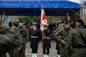 Uroczyste ślubowanie żołnierzy na Placu Jakuba Wejhera