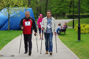 Rajd Nordic Walking w parku - 10.05.2014