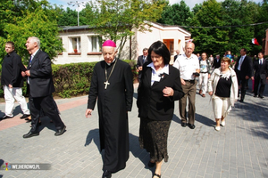 Zjazd Strzebielinkowców - odsłonięcie tablicy pamiątkowej - 17.08.2014