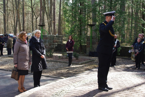 Uroczystość w Piaśnicy z okazji Miesiąca Pamięci Narodowej - 20.04.2013