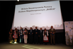 Jubileusz 20-lecia Stowarzyszenia Pomocy Osobom Niepełnosprawnym “BARKA”