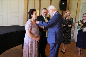 Medale dla Złotcyh Jubilatów