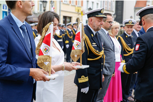 Sztandar wojskowy dla Batalionu Dowodzenia Marynarki Wojennej w Wejherowie